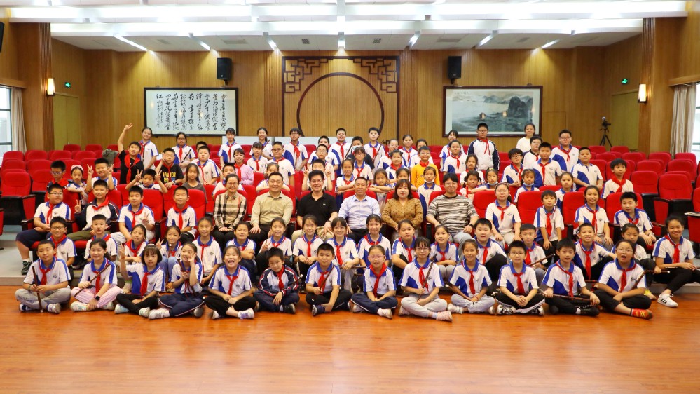听天籁之音  树美育之花 ——胥江实验小学“张维良竹笛艺术培训基地”竹笛教学专题研讨活动